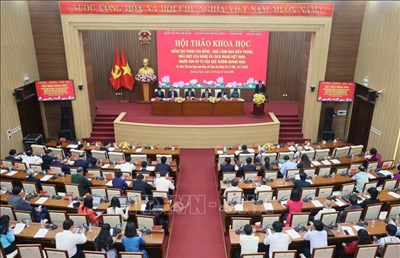 Gallery - 	Hội thảo khoa học Đồng chí Phạm Văn Đồng - Nhà lãnh đạo kiên trung